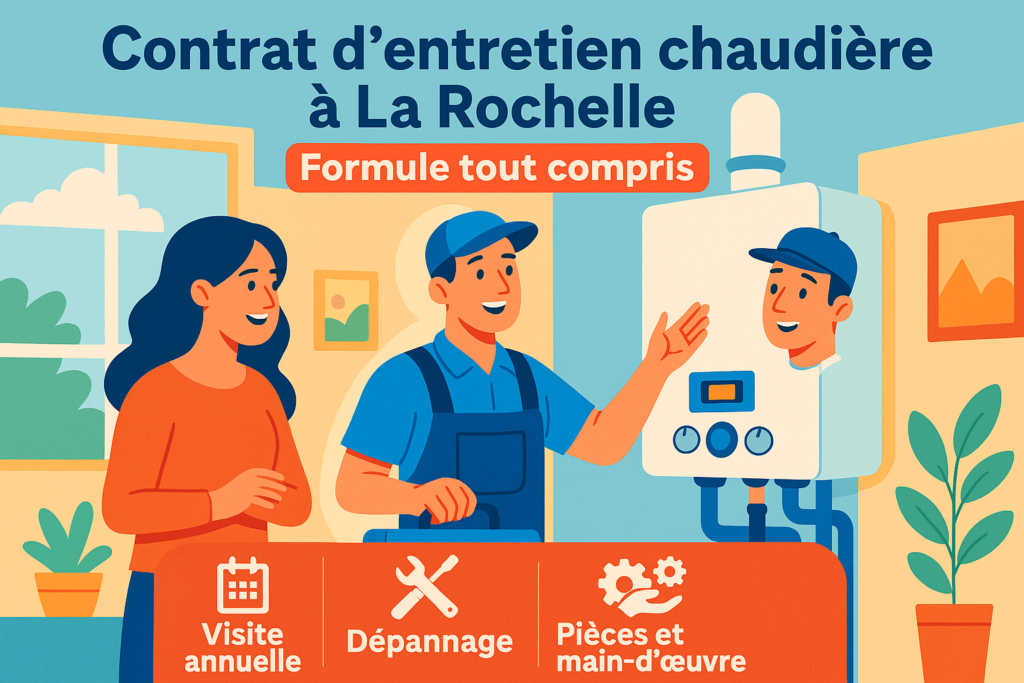 contrat entretien chaudière La Rochelle